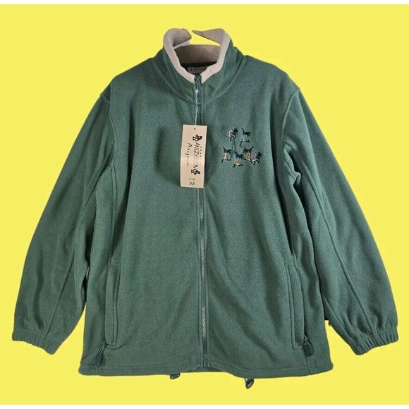 Anderson Arizona Dancers Fleece Jacket Size M Full Zip Pit To Pit 24 inLength 29 - Picture 1 of 8